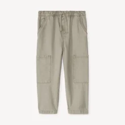 Pantalon en toile unie à poches pour bébé garçon