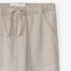 Pantalon en toile unie pour bébé garçon
