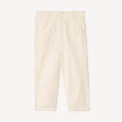 Pantalon en toile unie pour bébé fille