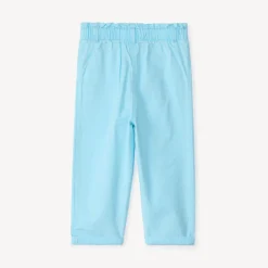 Pantalon en toile unie pour bébé fille