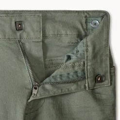 Pantalon en twill uni effet froissé pour garçon