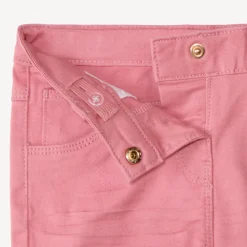 Pantalon en twill uni pour bébé fille
