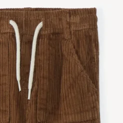Pantalon en velours côtelé doublé pour bébé garçon
