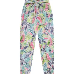 Pantalon fluide imprimé fantaisie pour fille