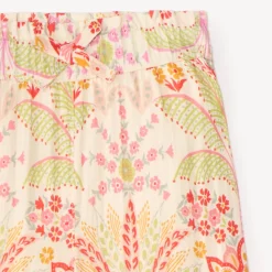 Pantalon fluide imprimé fantaisie pour fille