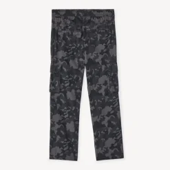 Pantalon imprimé camouflage et doublé pour garçon