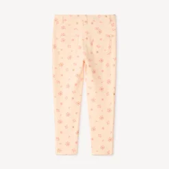Pantalon imprimé fleurs pailletées pour bébé fille