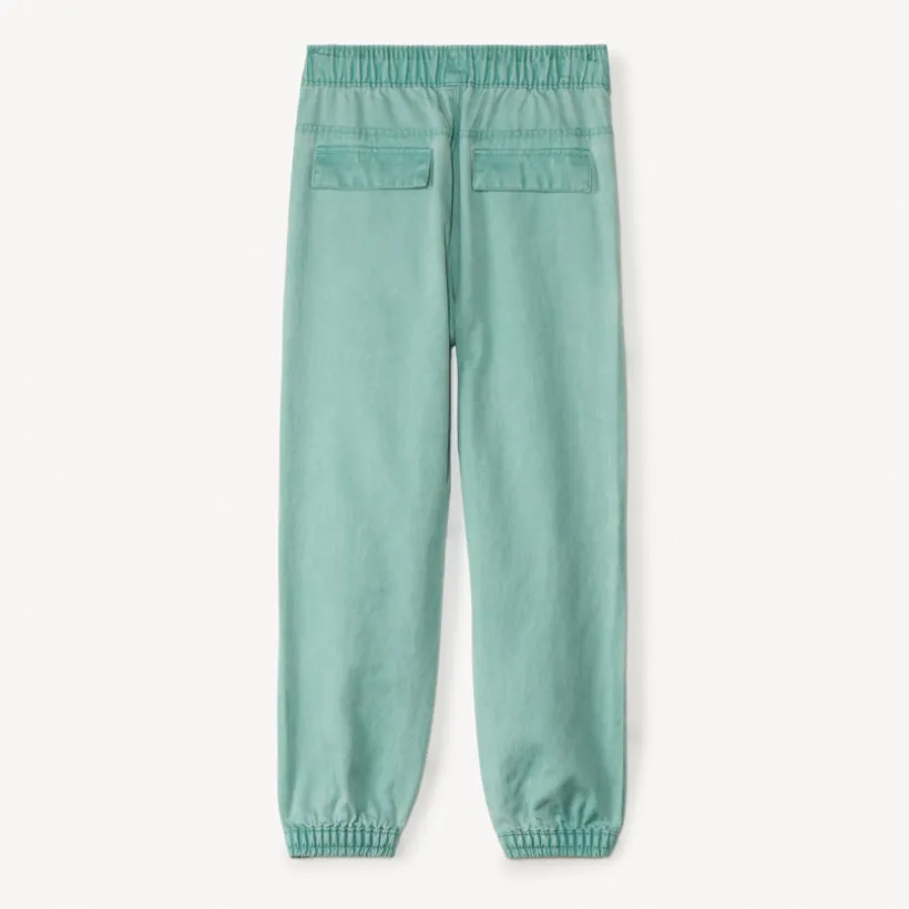 Pantalon jogger en toile uni pour garçon