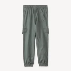 Pantalon jogger en twill uni pour garçon