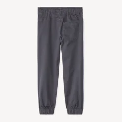 Pantalon jogger en twill uni pour garçon