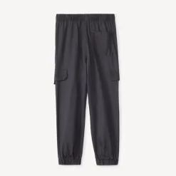 Pantalon jogger en twill uni pour garçon
