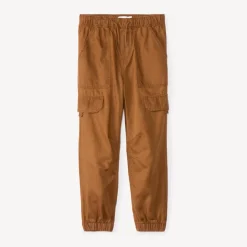 Pantalon jogger en twill uni pour garçon