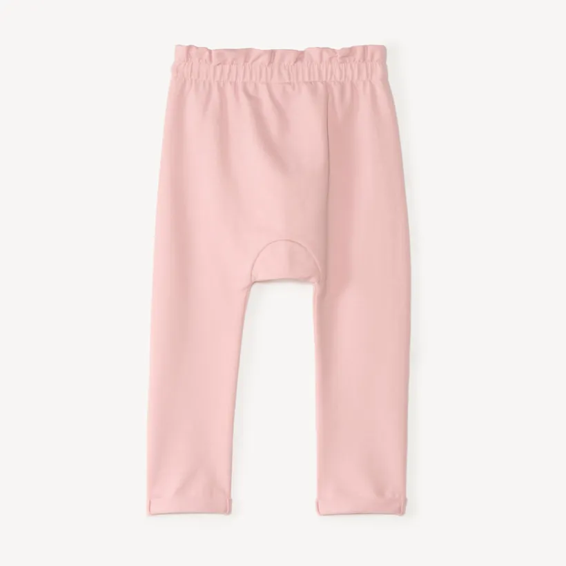 Pantalon jogging bébé fille uni