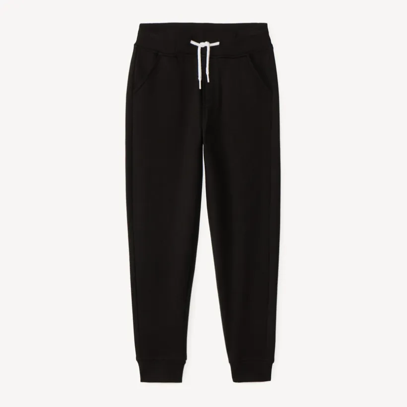 Pantalon jogging garçon en molleton uni