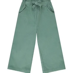Pantalon large en velours côtelé avec poches fantaisie pour bébé fille