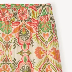 Pantalon large et fluide imprimé fantaisie pour fille