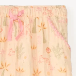 Pantalon large imprimé fantaisie pour bébé fille