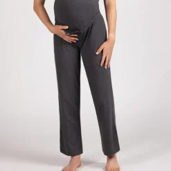 Pantalon pour pyjama de grossesse avec bandeau haut