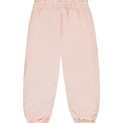Pantalon rose imprimé cœur et taille élastiquée pour bébé fille
