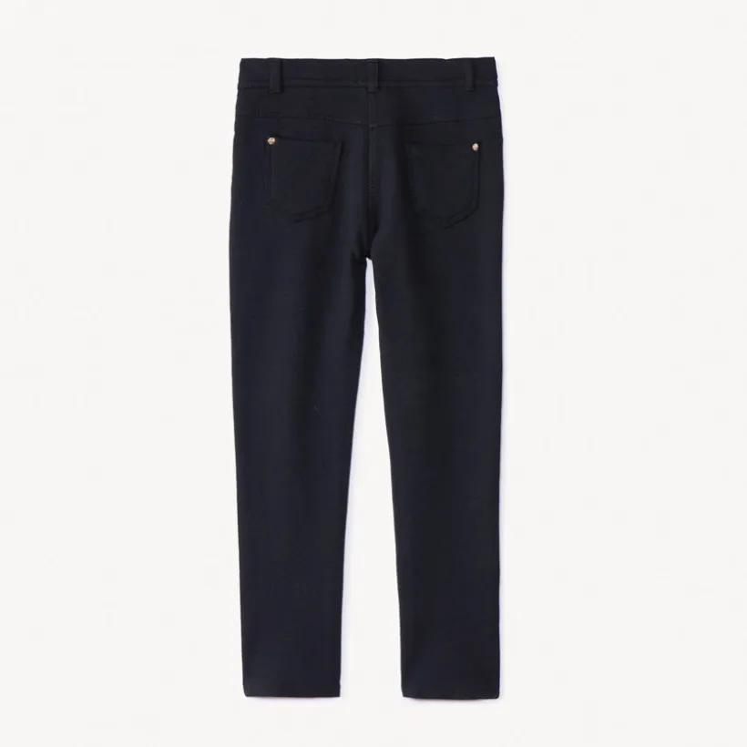 Pantalon skinny en molleton pour fille