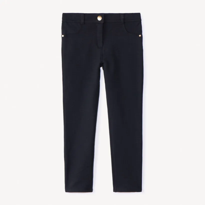 Pantalon skinny en molleton pour fille