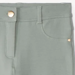 Pantalon skinny en molleton uni pour fille