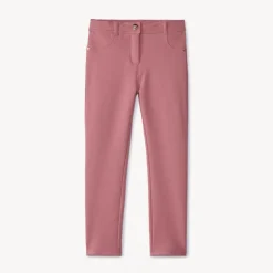 Pantalon skinny en molleton uni pour fille