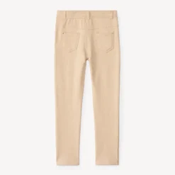 Pantalon skinny imprimé pois pailletés pour fille