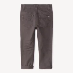 Pantalon slim en twill effet crinkle pour garçon