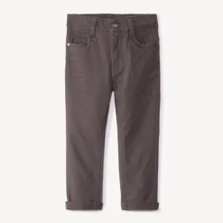 Pantalon slim en twill effet crinkle pour garçon