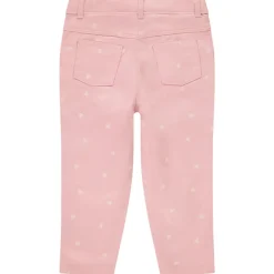 Pantalon slim imprimé et doublé jersey pour bébé fille