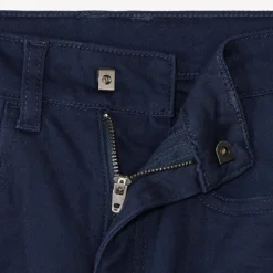 Pantalon slim uni effet crinkle pour garçon