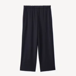 Pantalon uni effet 2 en 1 en flanelle pour fille