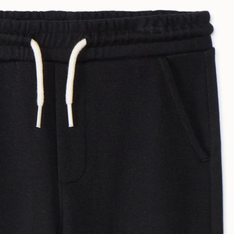 Pantalon uni en maille milano pour garçon