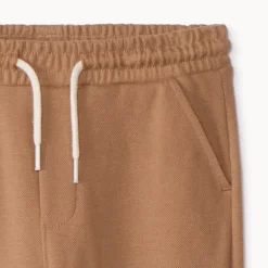 Pantalon uni en maille milano pour garçon