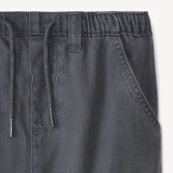 Pantalon uni à poches cargo pour bébé garçon
