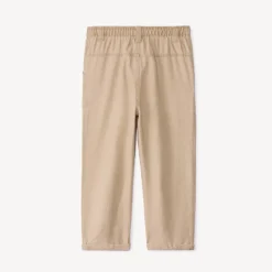 Pantalon uni à poches plaquées pour bébé garçon