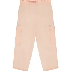 Pantalon uni style cargo pour bébé fille