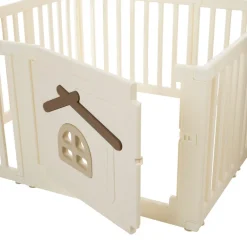 Parc modulable Joy en plastique blanc