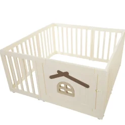 Parc modulable Joy en plastique blanc