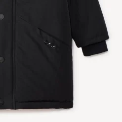 Parka à capuche avec fausse fourrure amovible pour garçon