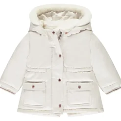 Parka 2 en 1 avec gilet sans manches en sherpa pour bébé fille