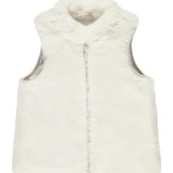 Parka 2 en 1 avec gilet sans manches en sherpa pour bébé fille