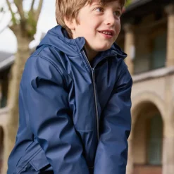 Parka gomme à capuche et doublure micropolaire pour garçon