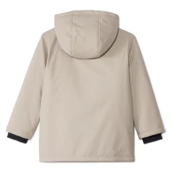 Parka gomme à capuche et doublure micropolaire pour garçon