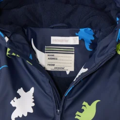 Parka gomme à couleur changeante imprimé dinos pour bébé garçon