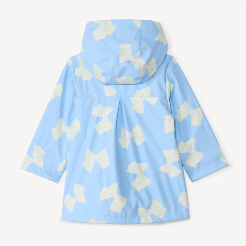 Parka gomme imprimé nœuds pour bébé fille