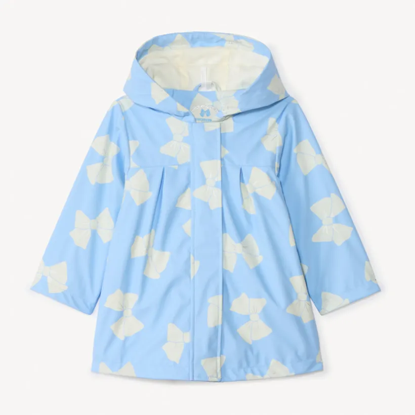 Parka gomme imprimé nœuds pour bébé fille