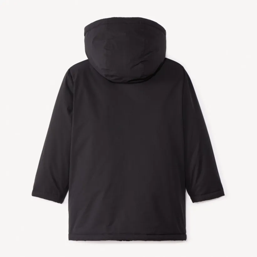 Parka rembourrée avec capuche amovible pour garçon