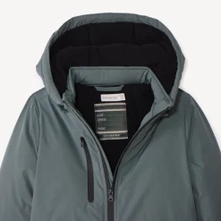 Parka rembourrée avec capuche amovible pour garçon